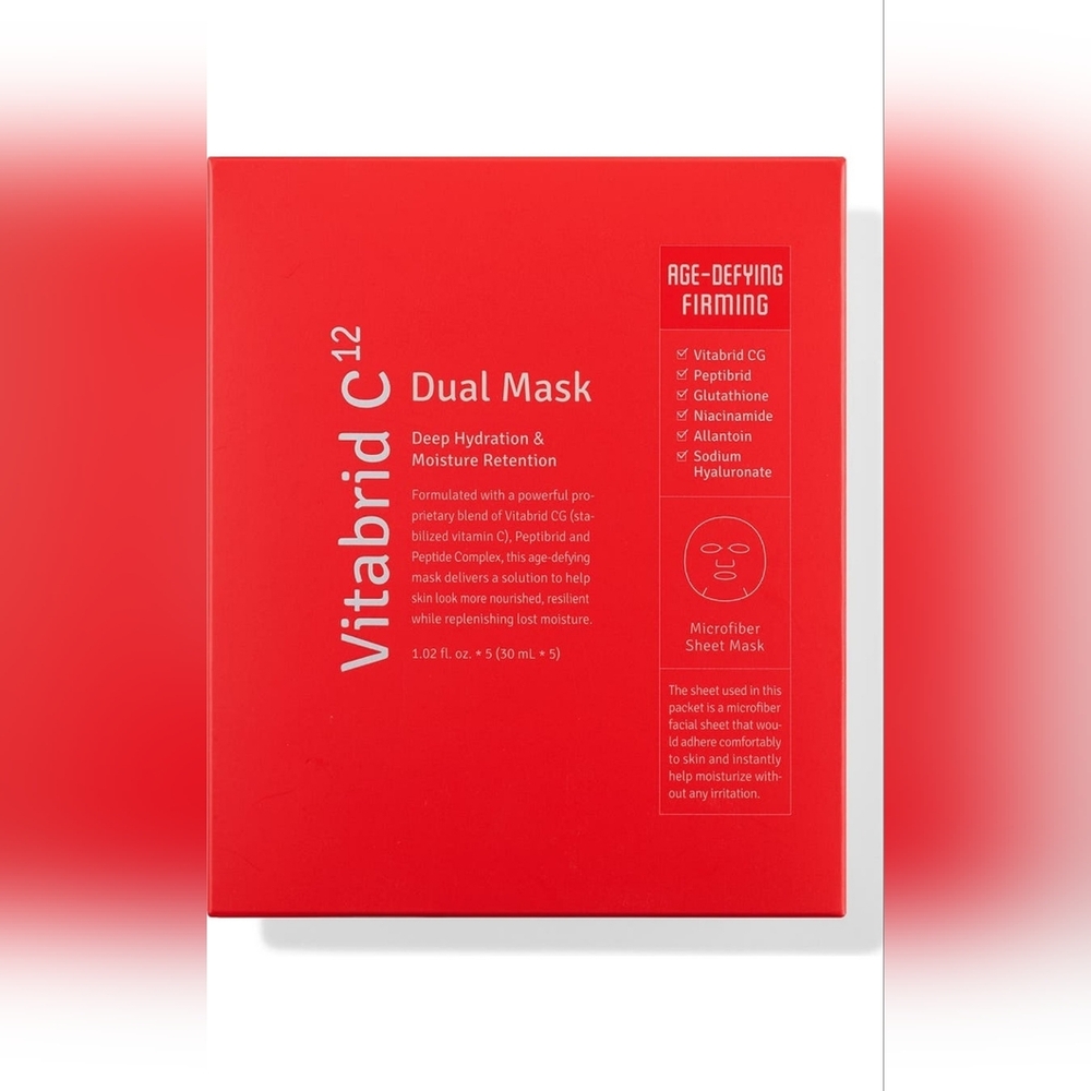 💆‍♀️BRAND NEW Vitabrid C12 Dual Mask Age-Defying & Firming Face Mask Disclosure